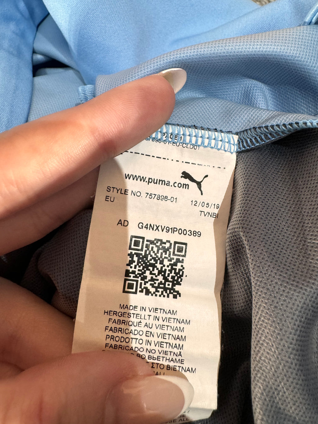 2021/22 Manchester City Player Issue Training Top #15