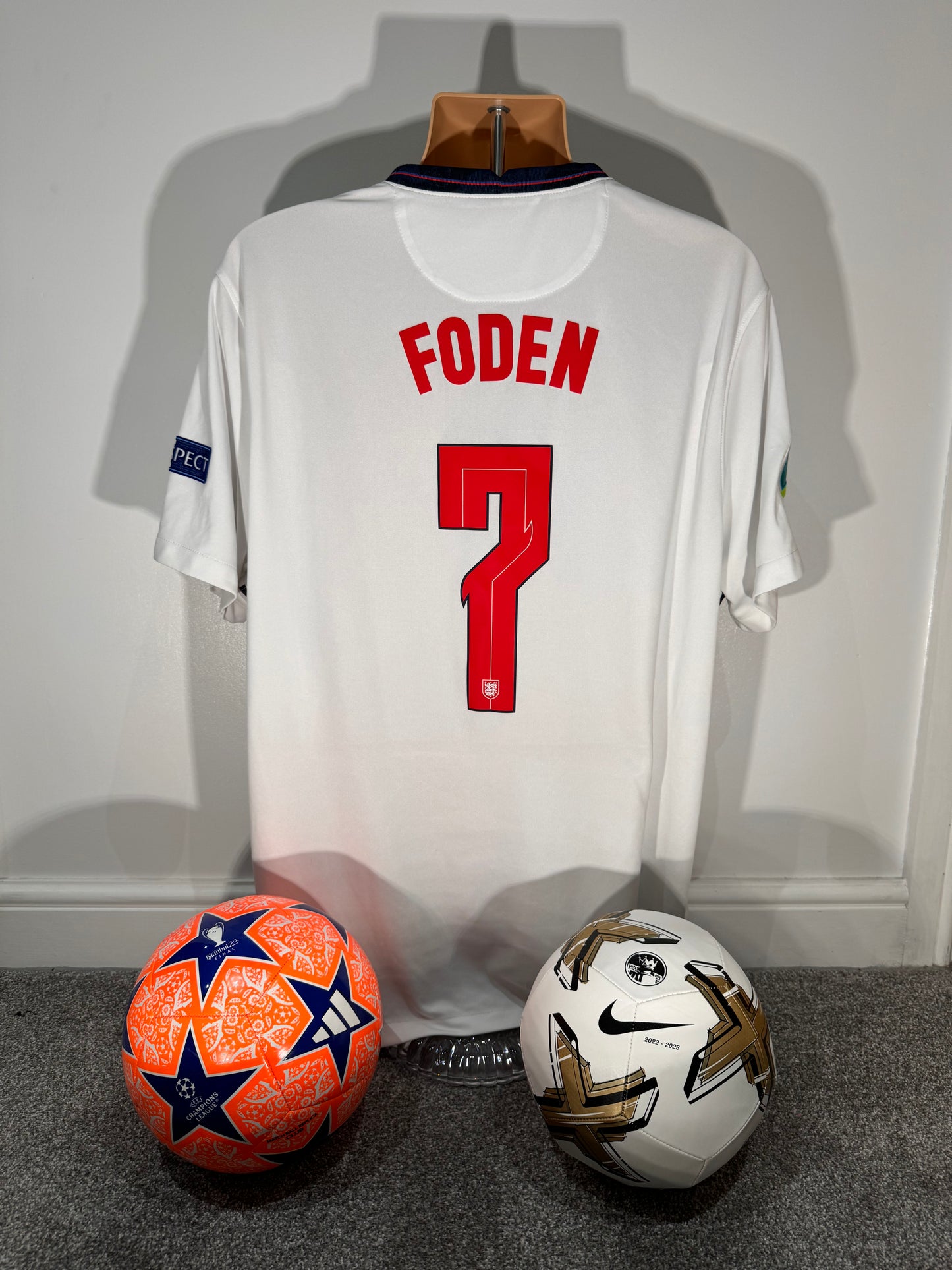 FODEN 7 2020/21 England Home Shirt