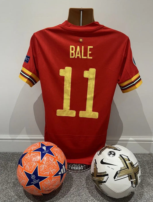 BALE 11 Wales Euro Football Shirt 2020-22