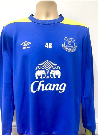 EVERTON 2015/2016 PLAYER ISSUE TRAINING TOP 48