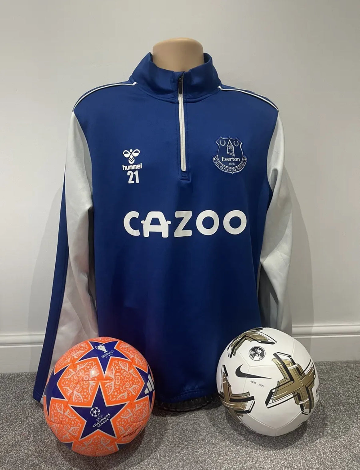 EVERTON 2020/2021 TRAINING TOP 21